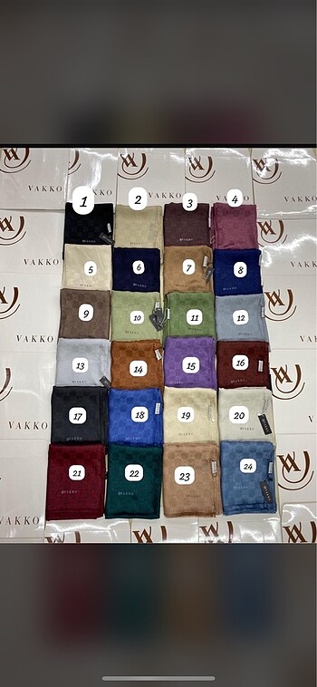 Vakko Vakko Dama Desen Şal Modelleri