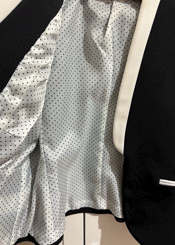 Kadın Siyah Modern Klasik Blazer Ceket - Görsel 3