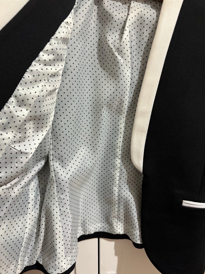 Kadın Siyah Modern Klasik Blazer Ceket - Görsel 3