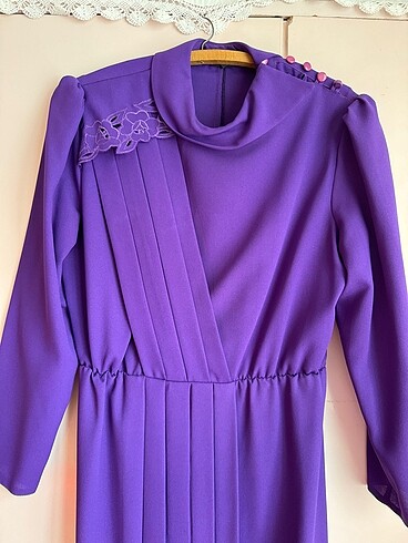 Vintage Love Mor vintage elbise