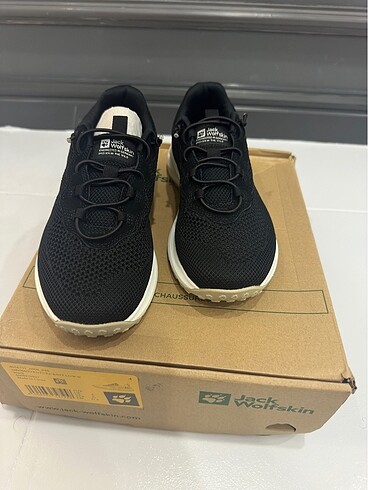 36 Beden siyah Renk Jack Wolfskin kadın yazlık spor ayakkabı