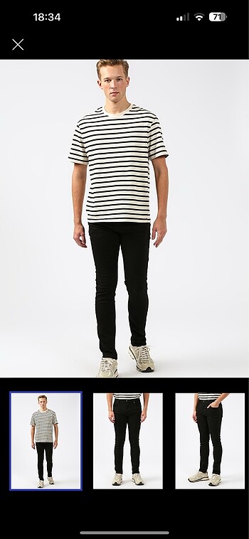 Aeropostale Erkek Slim fit Jean pantolon
