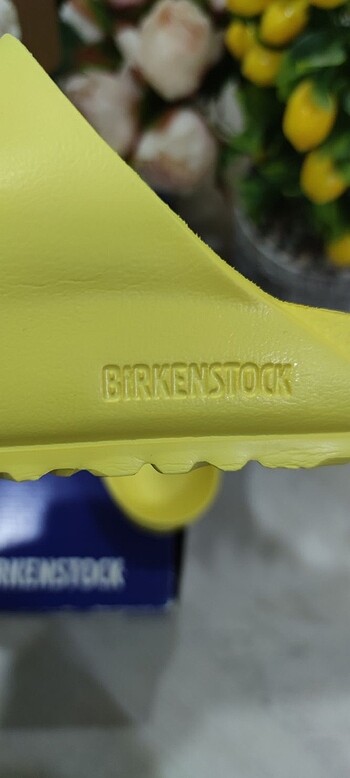 39 Beden sarı Renk Orjinalini birkenstock Arizona eve terlik