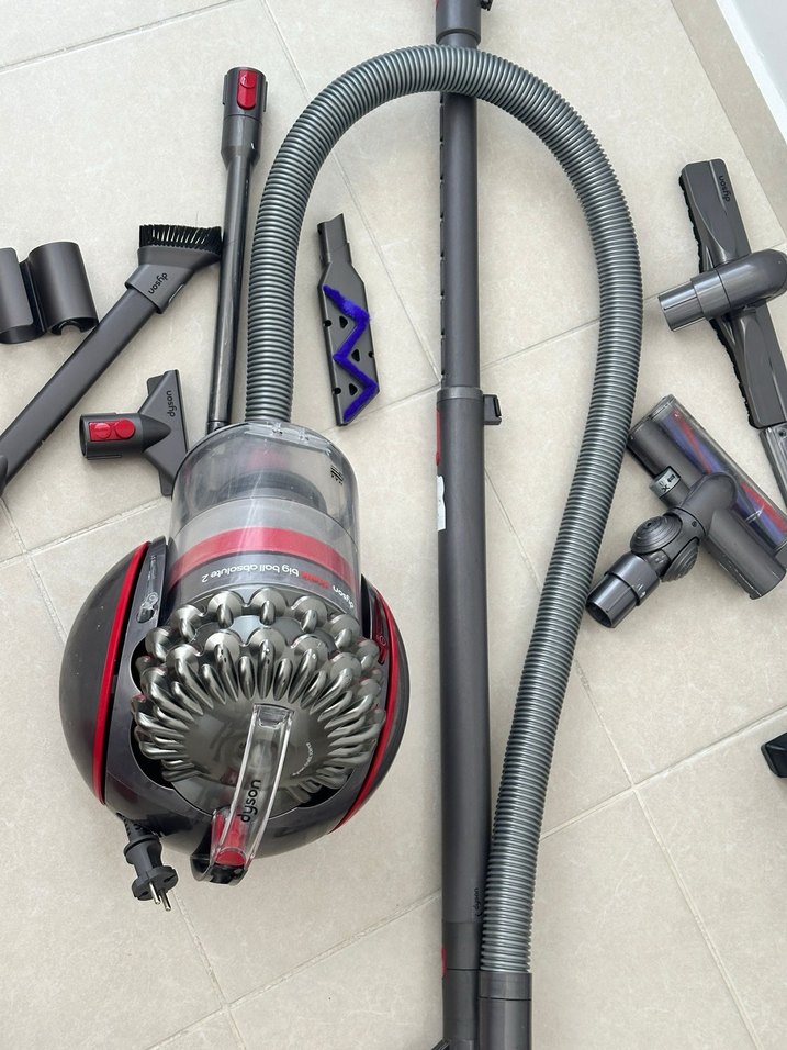 Dyson Bigball Kablolu Gri Toz Torbasız Elektrikli Süpürge - Görsel 4