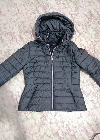 Zara Slim Fit Şişme Mont