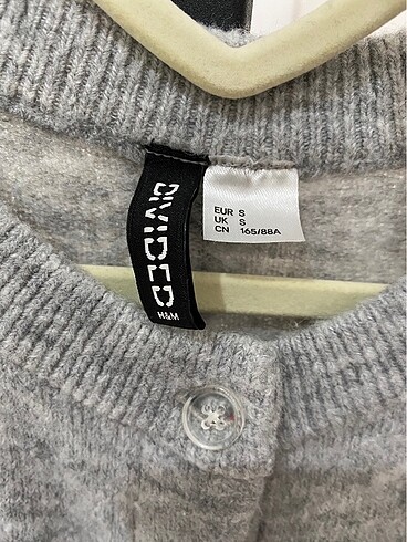 s Beden gri Renk H&M gri hırka/ S beden