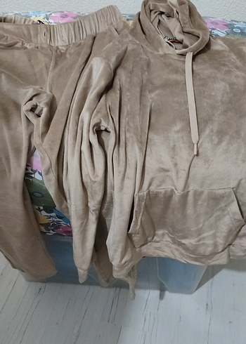 Kahverengi Kapüşonlu Uzun Kadın Ceket - Görsel 6