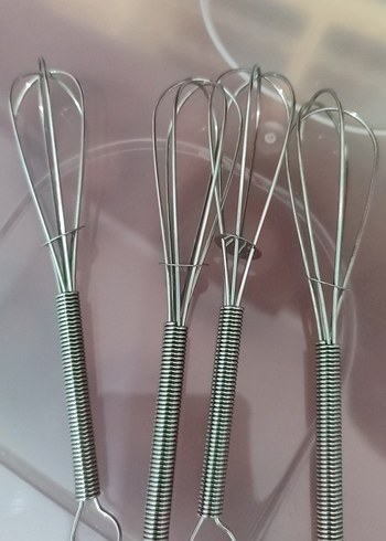 Paslanmaz Çelik Mini Çırpıcı Seti - Görsel 3