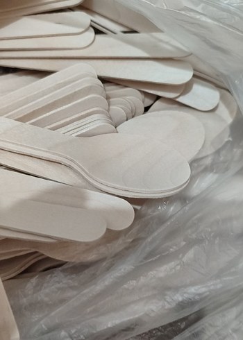 Açık Bej Renkli Ahşap Kaşık Seti - Görsel 3