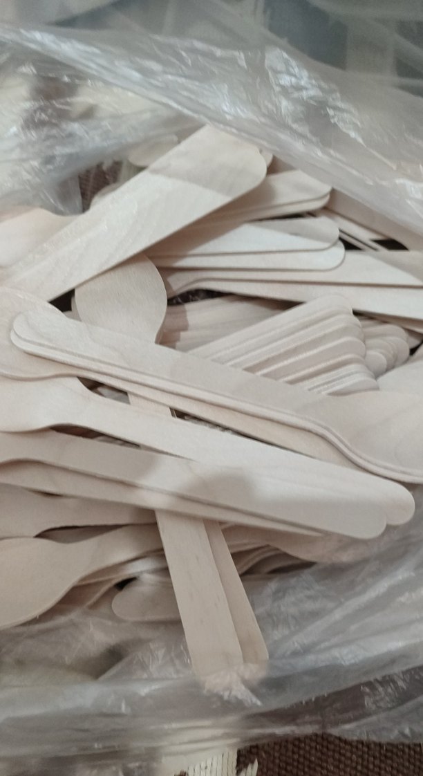 Açık Bej Renkli Ahşap Kaşık Seti - Görsel 2