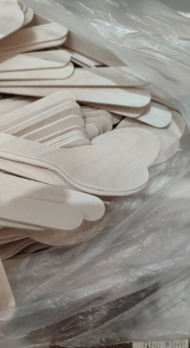 Açık Bej Renkli Ahşap Kaşık Seti - Görsel 3