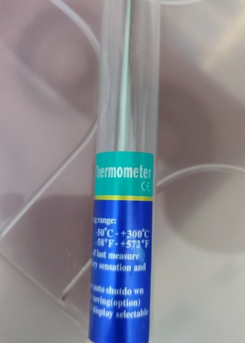 -300°C'ye Kadar Sıvı Termometresi - Görsel 2