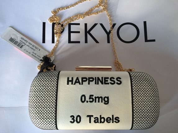 universal Beden beyaz Renk İPEKYOL CLUTCH SIFIR ETİKETLİ