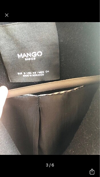 Mango Mango yün palto