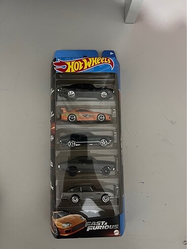 Hotwheels Hızlı ve öfkeli set ve tooned supra 
