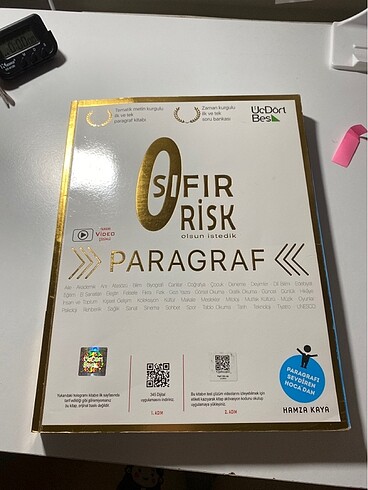 Sıfır risk paragraf 345 yayınları