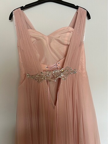 Oleg cassini viola chan tasarım abiye - Görsel 5