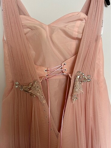 Oleg cassini viola chan tasarım abiye - Görsel 7