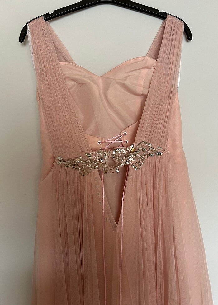 Oleg cassini viola chan tasarım abiye - Görsel 5