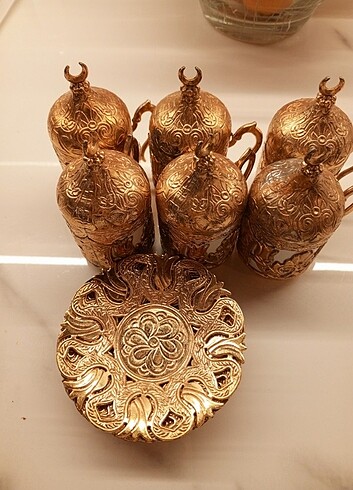 Paşabahçe Osmanlı kahve takımı