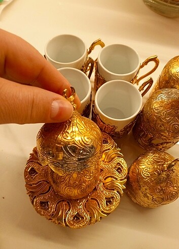 Beden Osmanlı kahve takımı