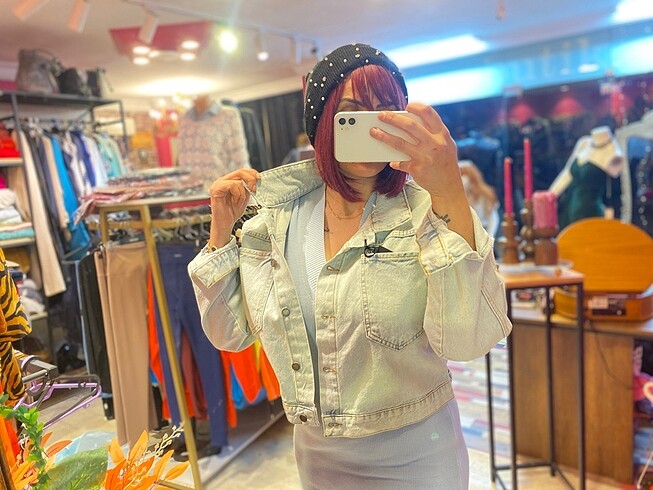 Kot ceket , jean ceket