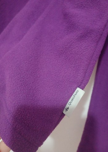 Decathlon Mor Yüksek Yakalı Kadın Sweatshirt