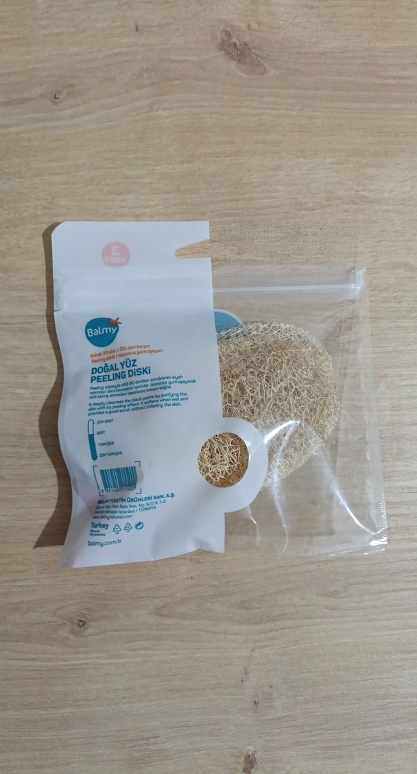 Balmy Doğal Yüz Peeling Diski 3'lü - Görsel 2