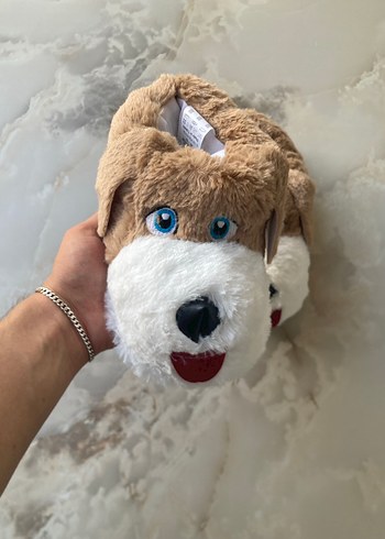 40 Beden kahverengi Renk Köpek Figürlü Peluş / Kahverengi