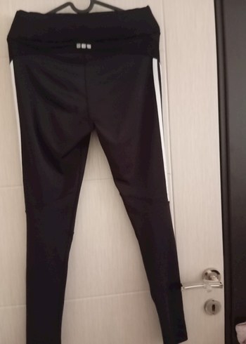 Siyah Adidas Elastik Spor Tayt - Görsel 2