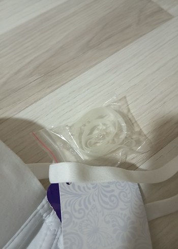 Beyaz destekli sütyen - Görsel 2