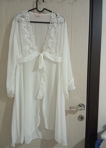 Saten gecelik takımı - Görsel 8