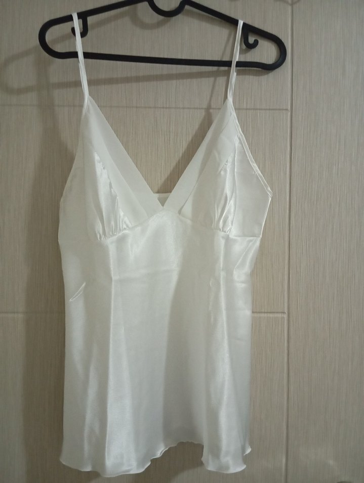 Saten gecelik takımı - Görsel 5