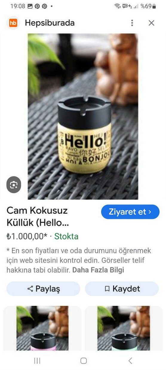 Sarı Renkli cam kokusuz kulluk - Görsel 2