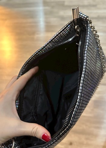 Işıltılı kol çantası - Görsel 2