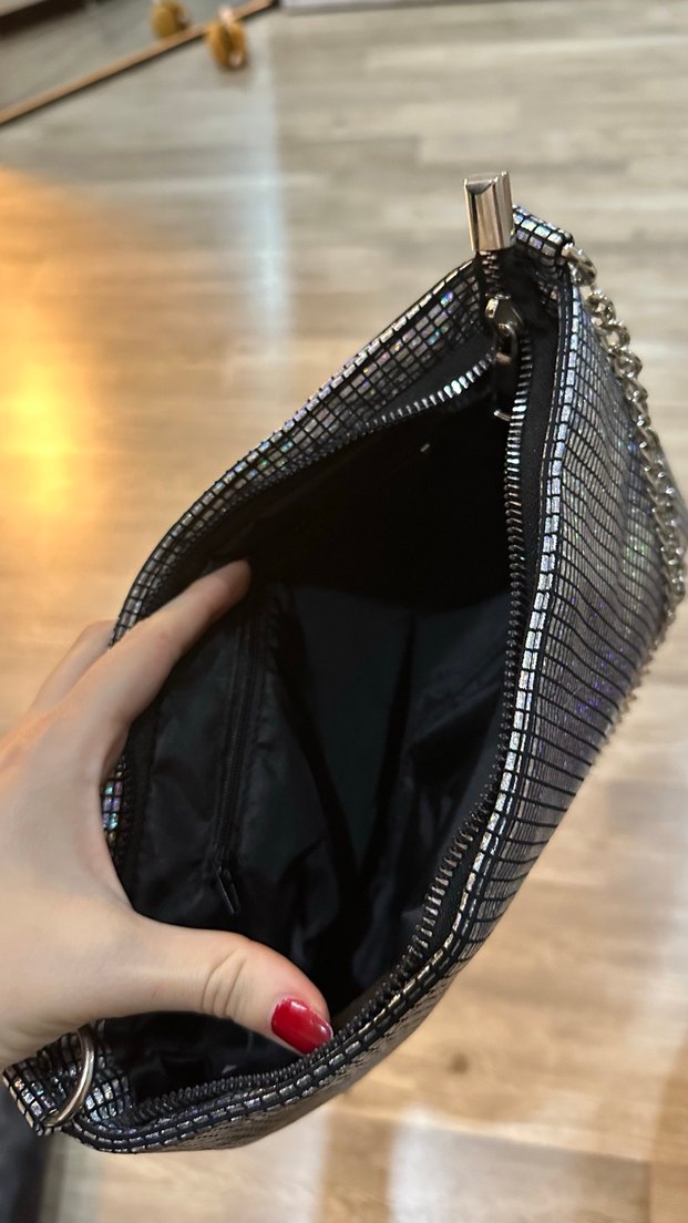Işıltılı kol çantası - Görsel 2