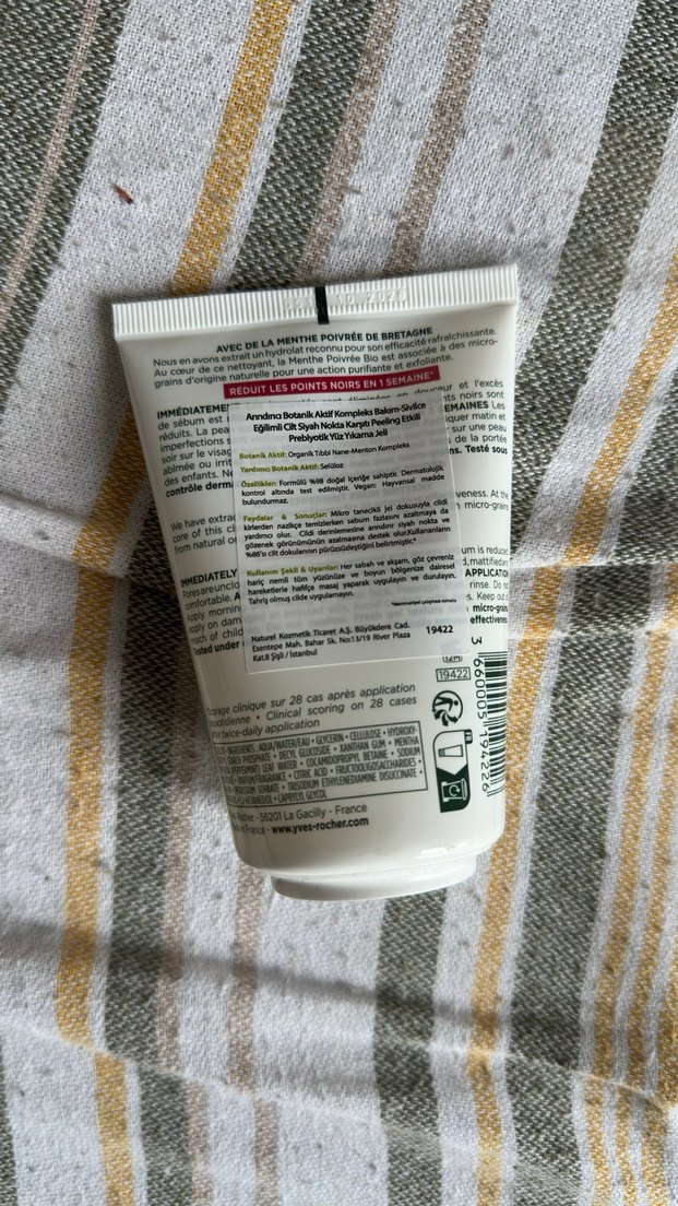 Yves Rocher Pure Menthe Yüz temizleme jeli - Görsel 2