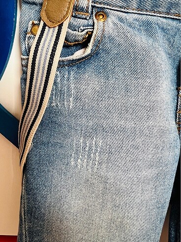 12-18 Ay Beden lacivert Renk H&M Jean Şort