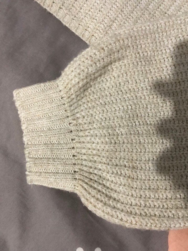 Gri Örgü Kadın Triko Kazak - Görsel 5