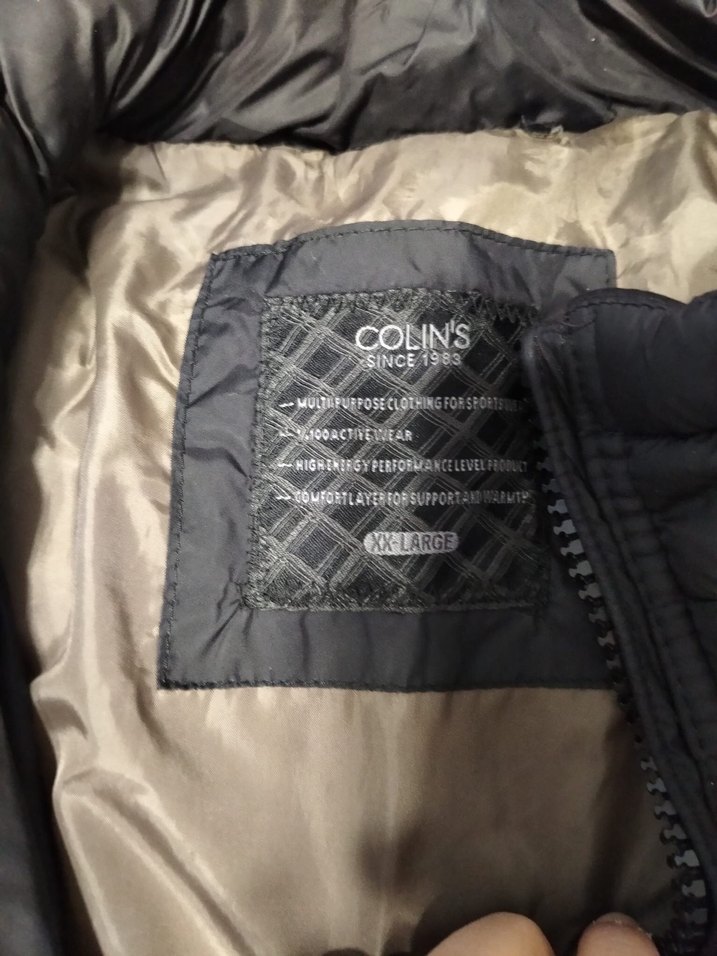 COLİNS Siyah Fermuarlı Erkek Mont - Görsel 5