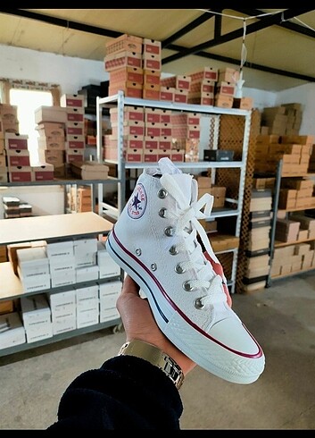 Converse Beyaz Kadın Ayakkabı