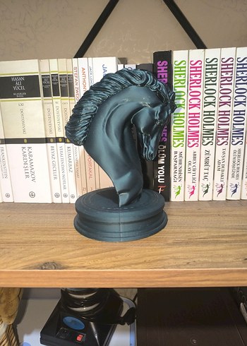 Zümrüt Yeşili At Büstü - Görsel 2