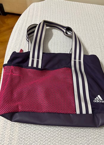 Adidas Lacivert Fusya Spor Canta