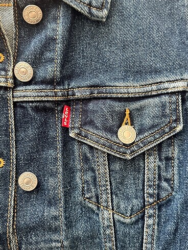 xs Beden Levis kot ceket