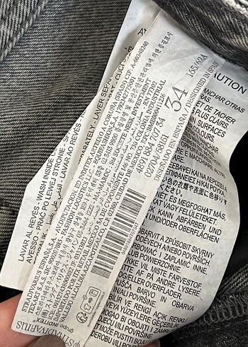 Stradivarius d92 gri jean - Görsel 4