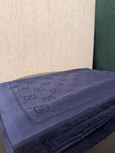 Diğer Gucci desen Çift taraflı kaşmir ipek ŞAL