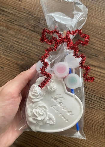 Seramik süsler ve boyama seti - Görsel 7