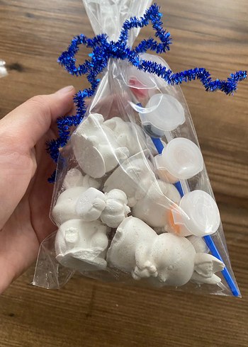 Seramik süsler ve boyama seti - Görsel 3