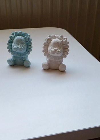 Aslan taş tozu hediyelik - Görsel 3