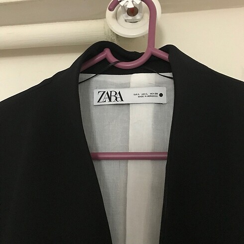 Zara zara siyah blazer ceket